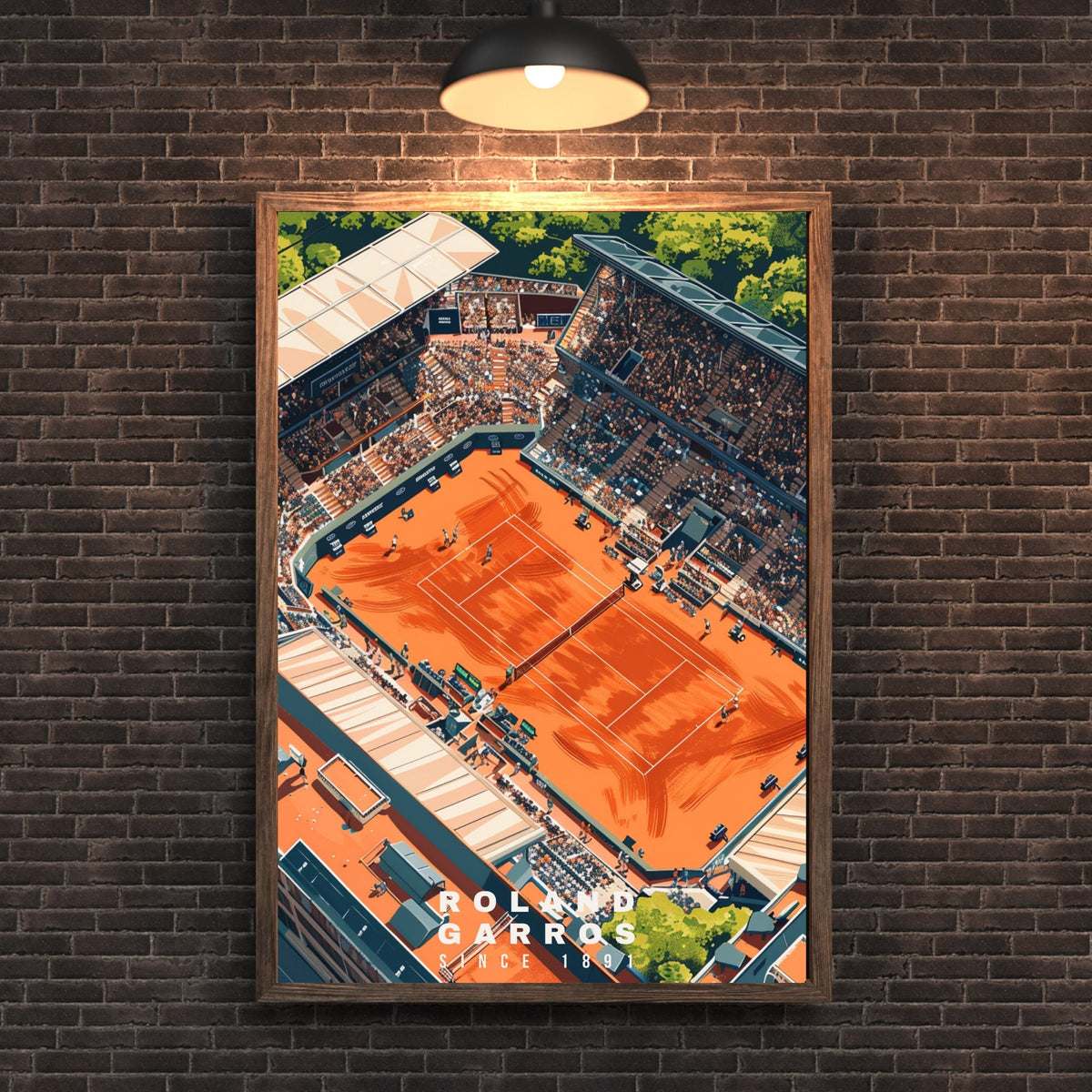 Impression Roland Garros | Affiche Roland Garros | Affiche Tennis-3