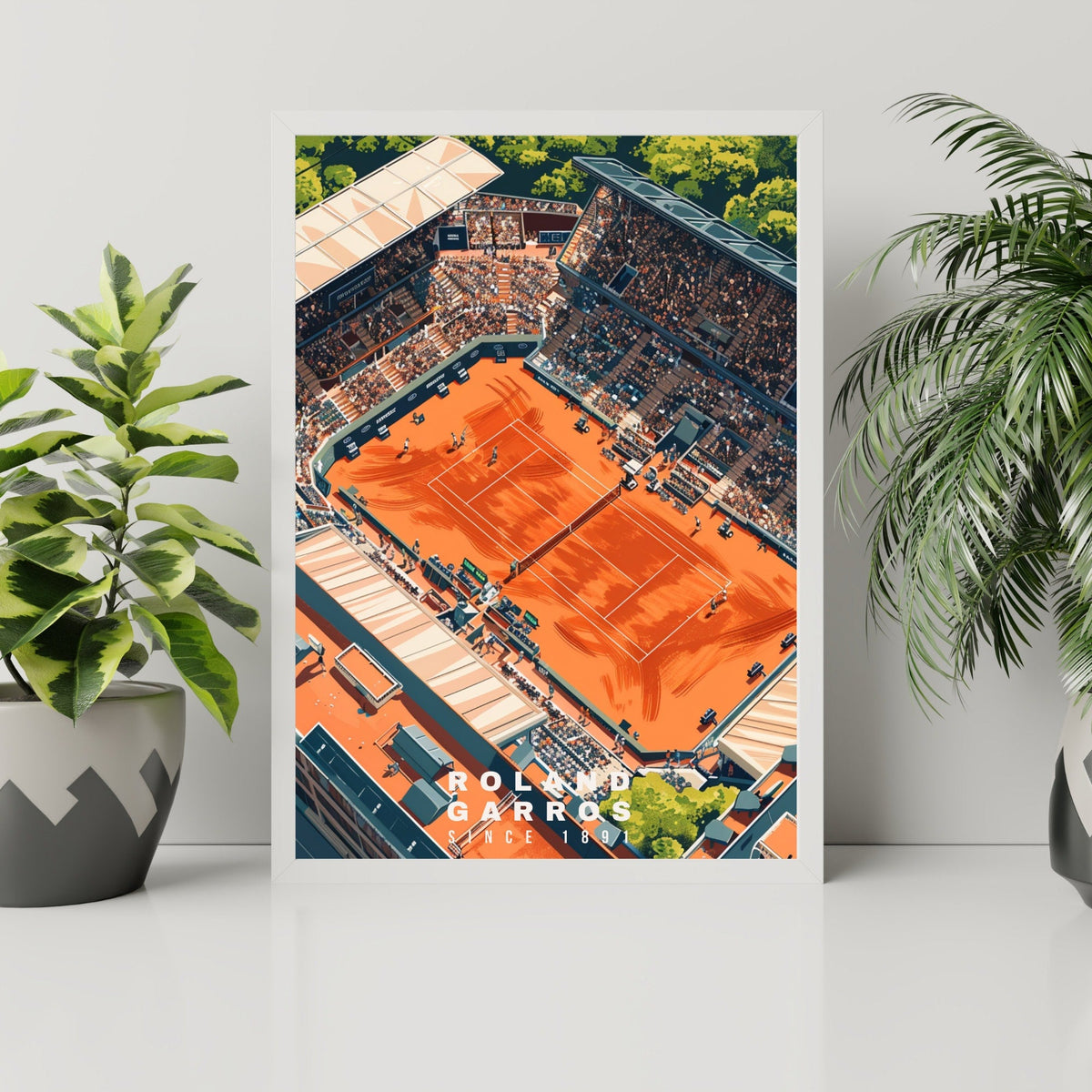 Impression Roland Garros | Affiche Roland Garros | Affiche Tennis-4