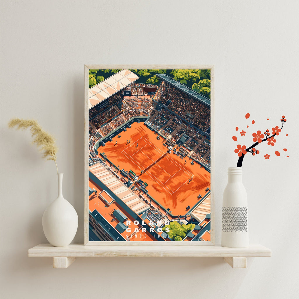 Impression Roland Garros | Affiche Roland Garros | Affiche Tennis-2