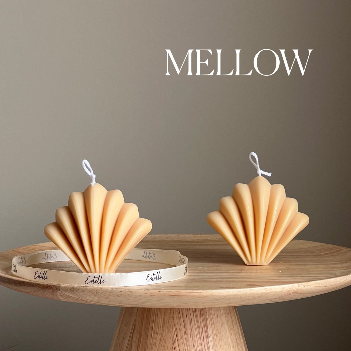 Soy Scallop Shell Candle | Summer Home Decor, Vegan Candle-3