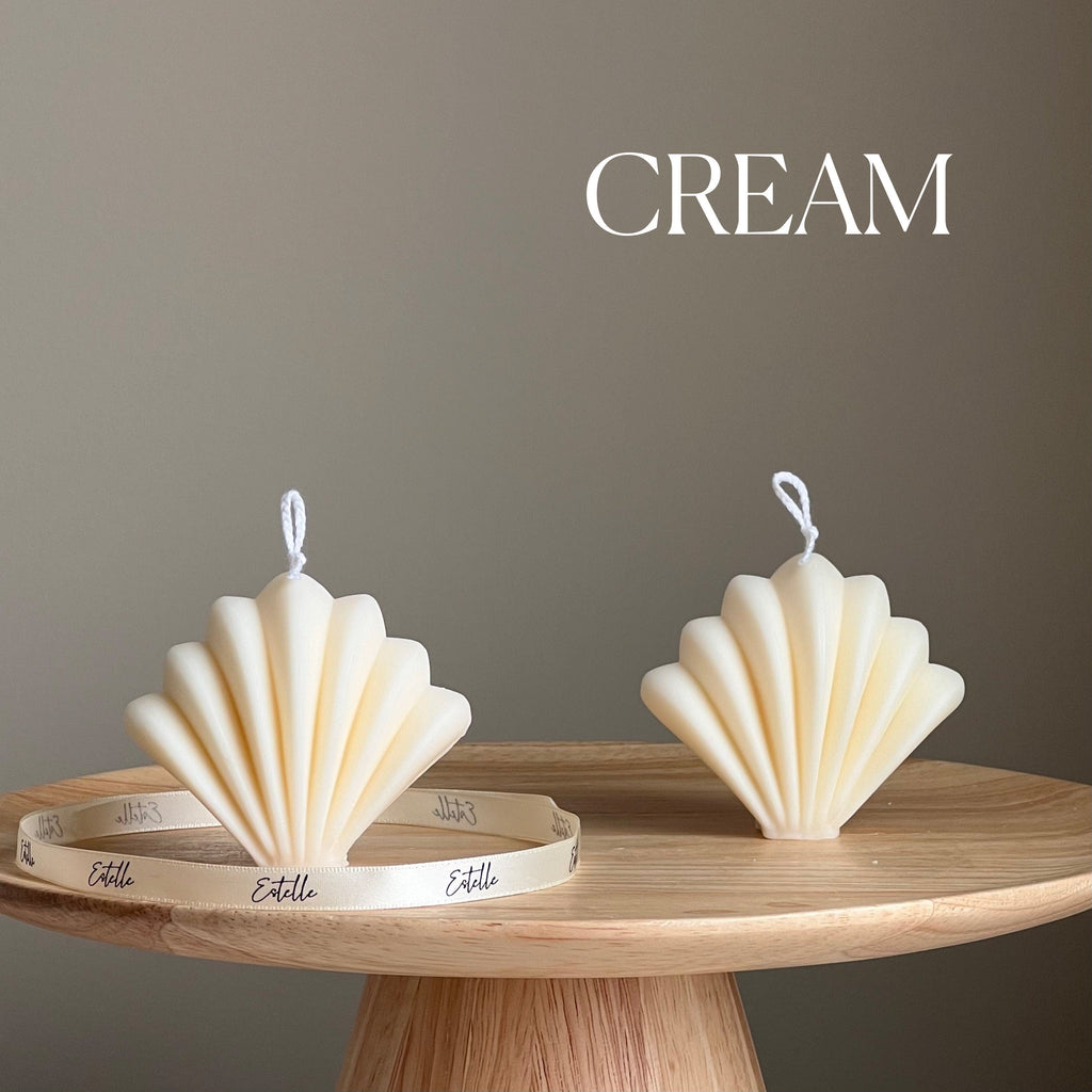 Soy Scallop Shell Candle | Summer Home Decor, Vegan Candle-2