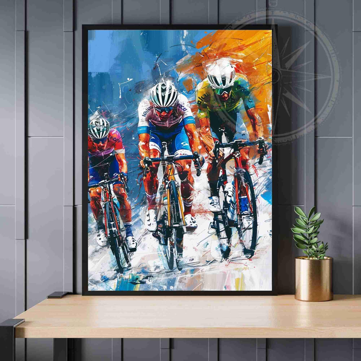 Affiche Cyclisme | Tour de France dans les Montagnes-0
