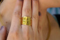 Real Olive Leaf Gold Ring, Handmade Nature Jewelry, Organic Tree Band, Boho Gift for Health & Success, Eco Sustainbale Sterling Silver 925-0