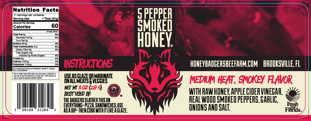 5 - Pepper Smoked Hot Honey-4