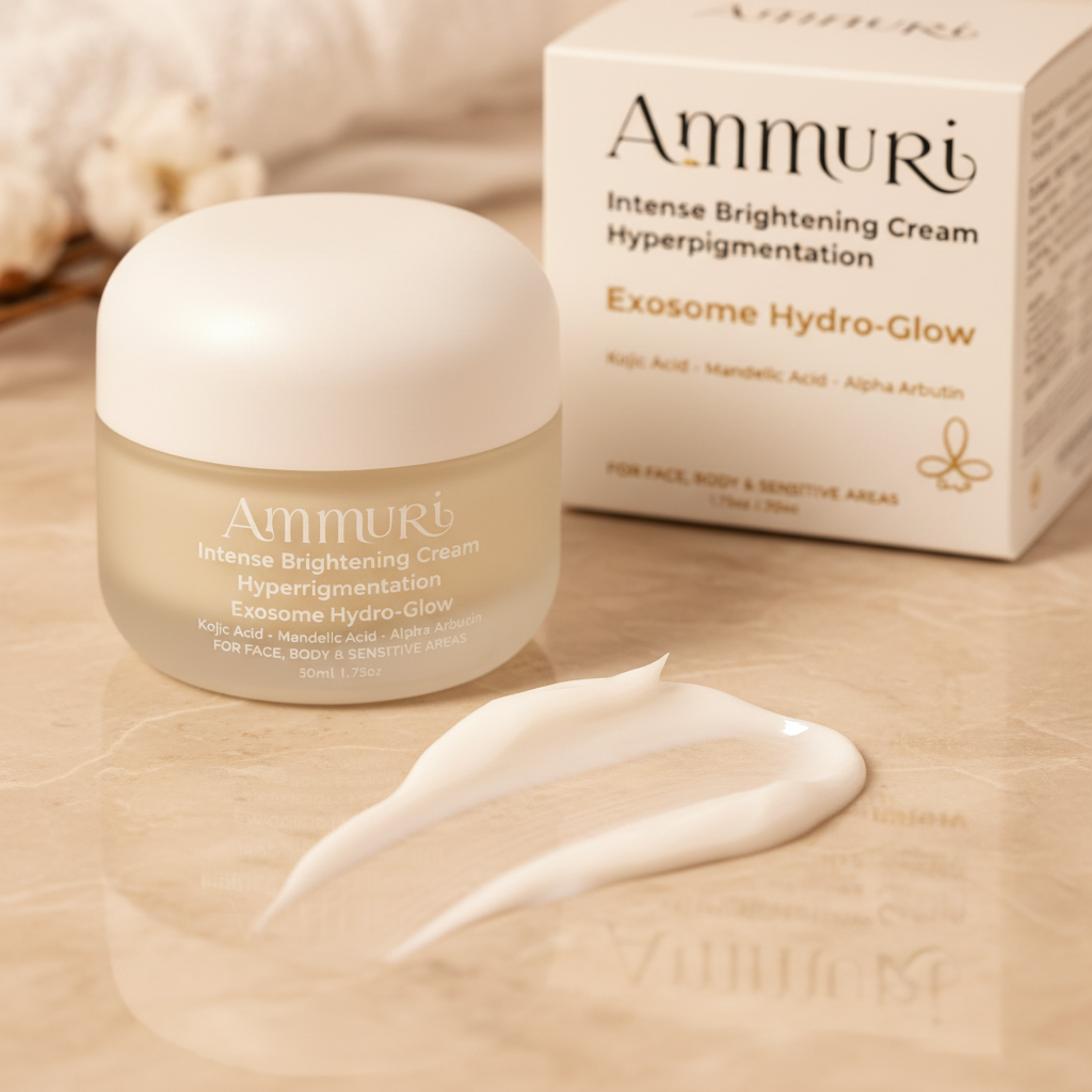 Intense lightening cream 50g tube for bikini and sensitive areas with botanical brightening ingredients