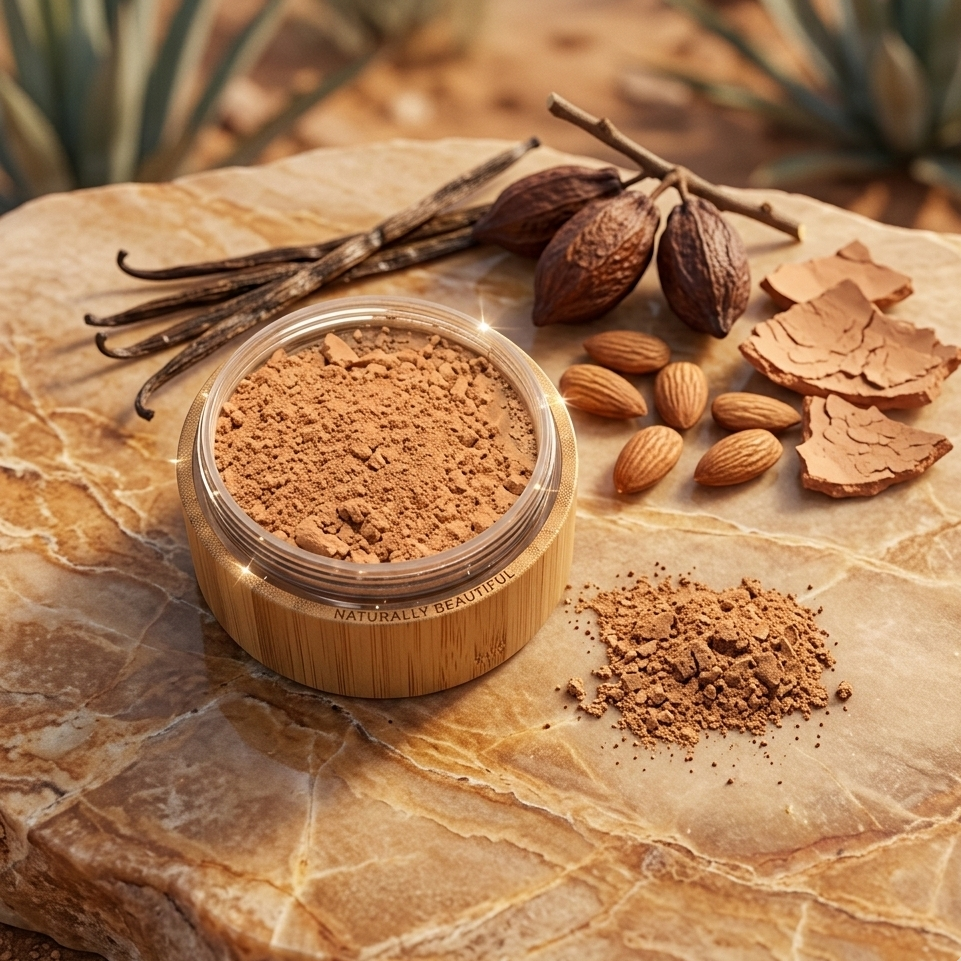 All-Natural Bronzer Loose Powder. Eco-Friendly-0