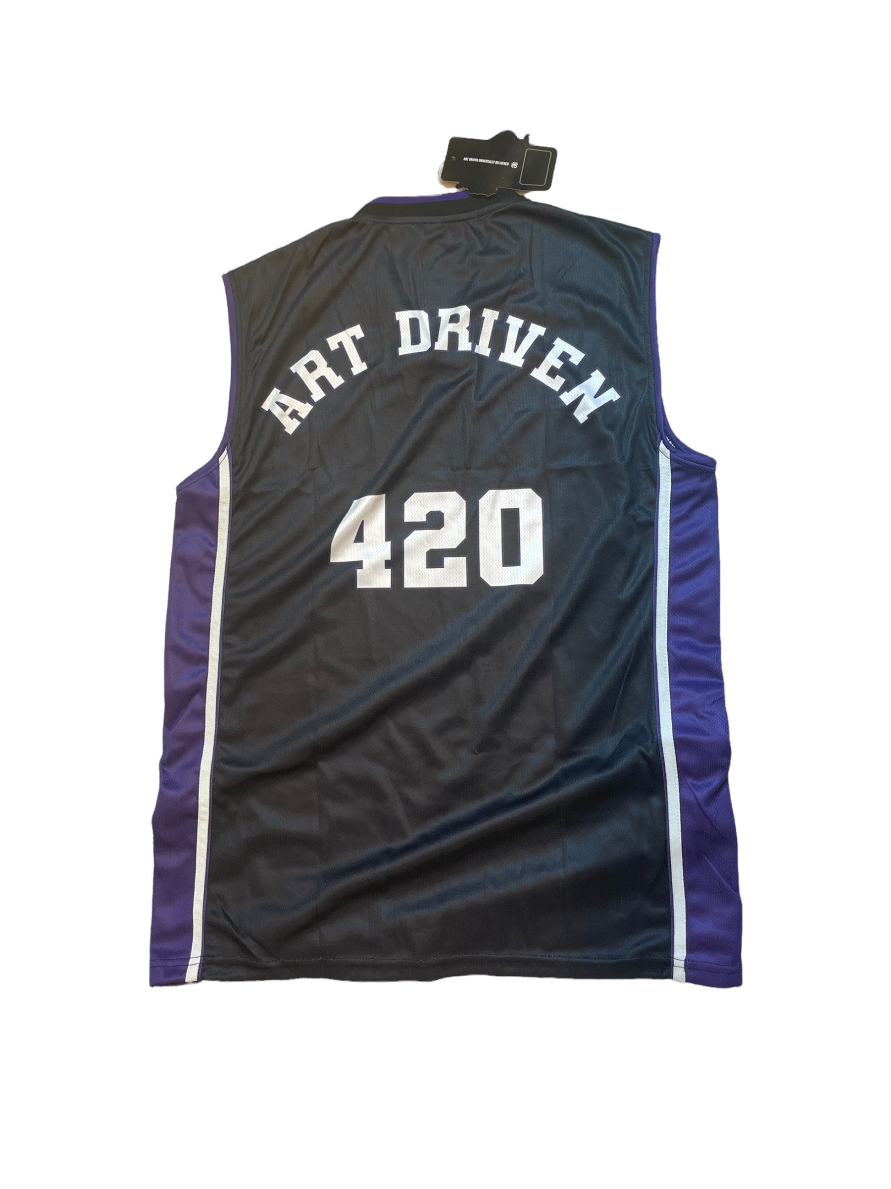 Creed Basketball Jersey in authentic polyester mesh with classic hardwood style for active and casual wear. — view 5
