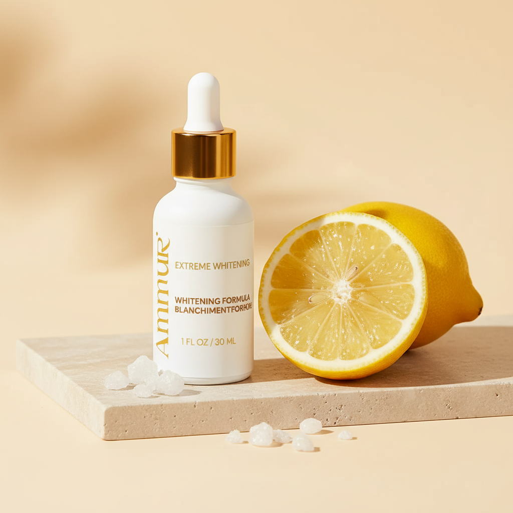 Brightening face serum in a 30ml dropper bottle for dark spots and uneven skin tone — view 4
