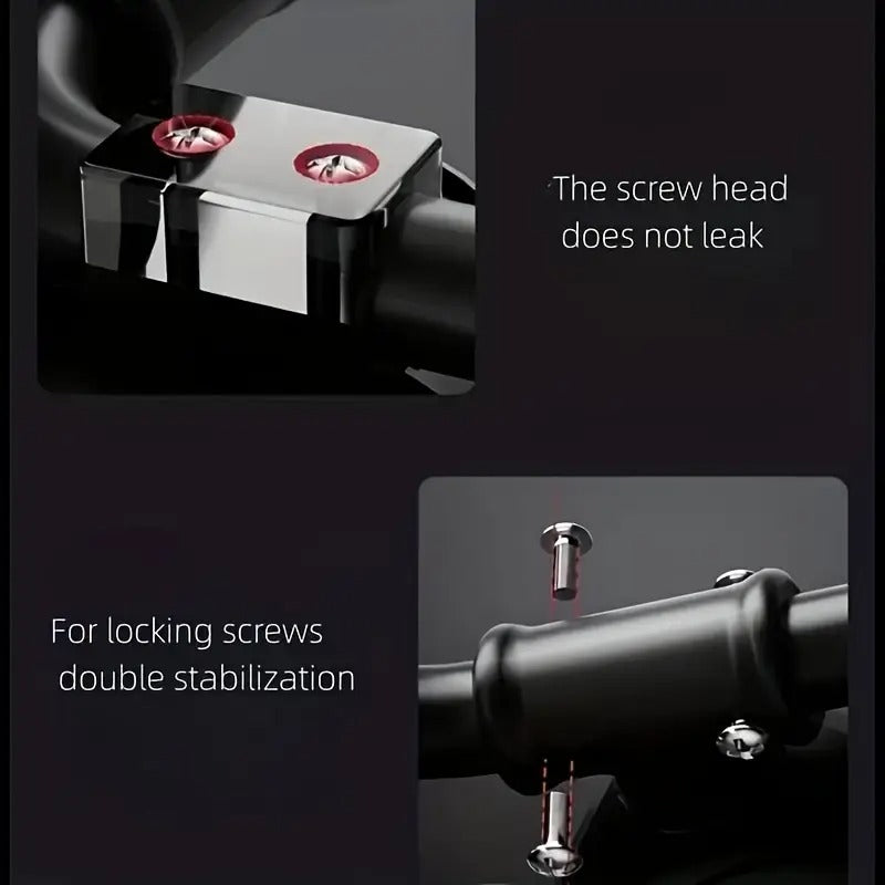 Automatic rebound ab roller in black with stainless steel frame and comfortable elbow pads. — view 3