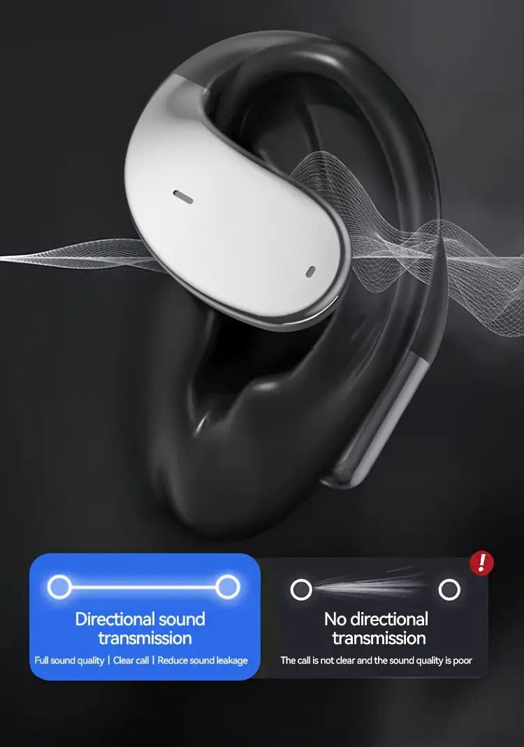 Wireless earbuds with condenser microphone and compact charging case, designed for comfortable everyday listening — view 3