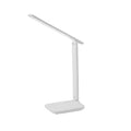 White LED USB touch desk lamp, folding design for modern bedroom and office lighting