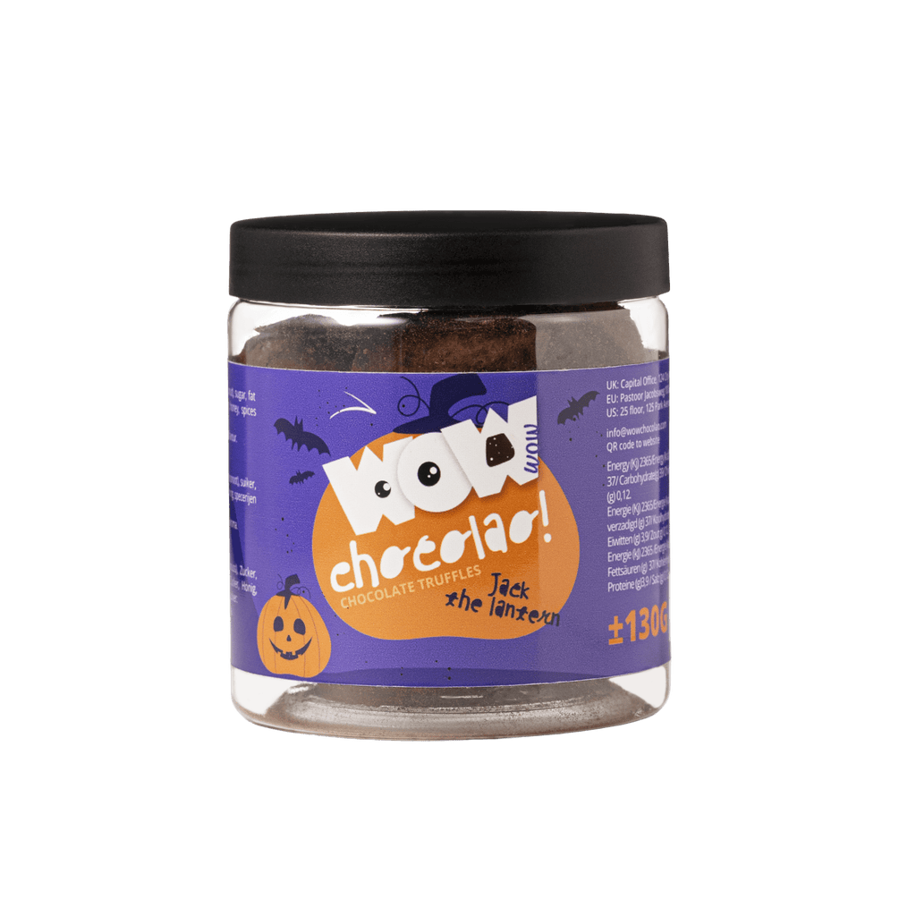 Jack The Lantern Pumpkin Pie Truffles Gift Jar 130g | Halloween Chocolate-1