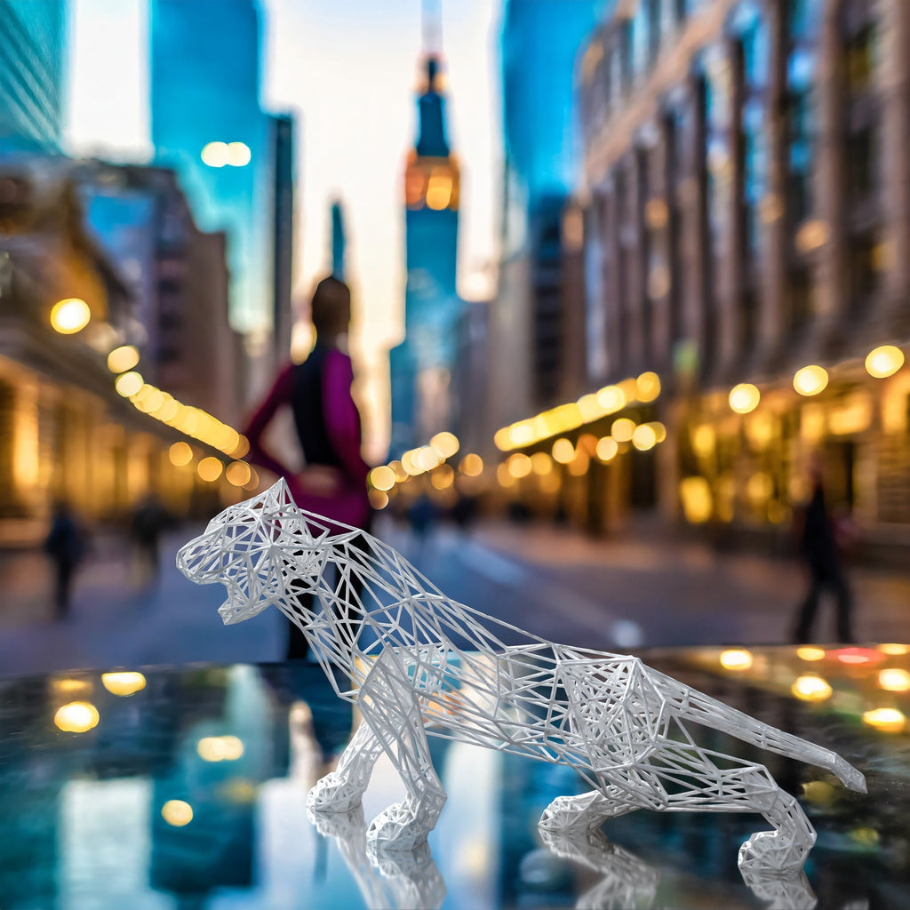 High-Precision Jaguar Sculpture-4