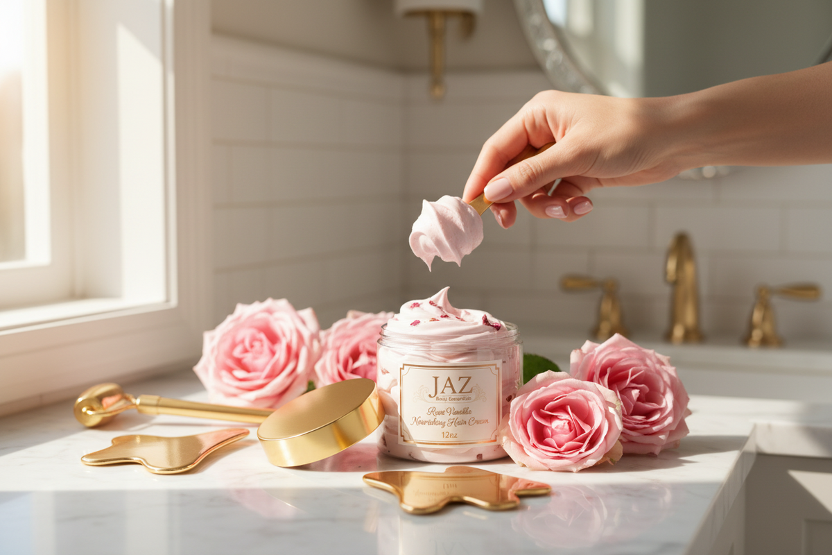 Herbal Silk Nourishing Hair Cream 12oz-4