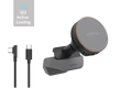 Active cooling MagSafe car phone mount on air vent with premium silicone base and modern design