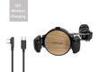 Universal Qi2 wireless car air vent mount with silicone roller clamps and adjustable arm