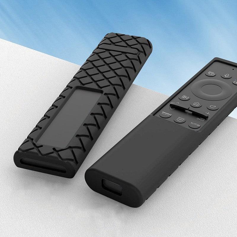 Black silicone protective remote control case for Samsung BN59 smart TV remote — view 5