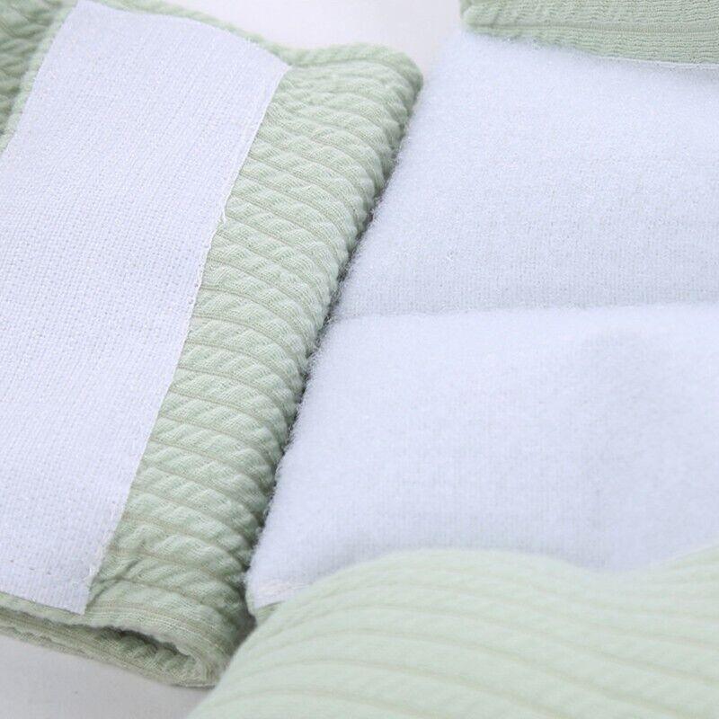 Adjustable maternity nursing pillow in breathable bamboo fabric for pregnancy waist support — view 5