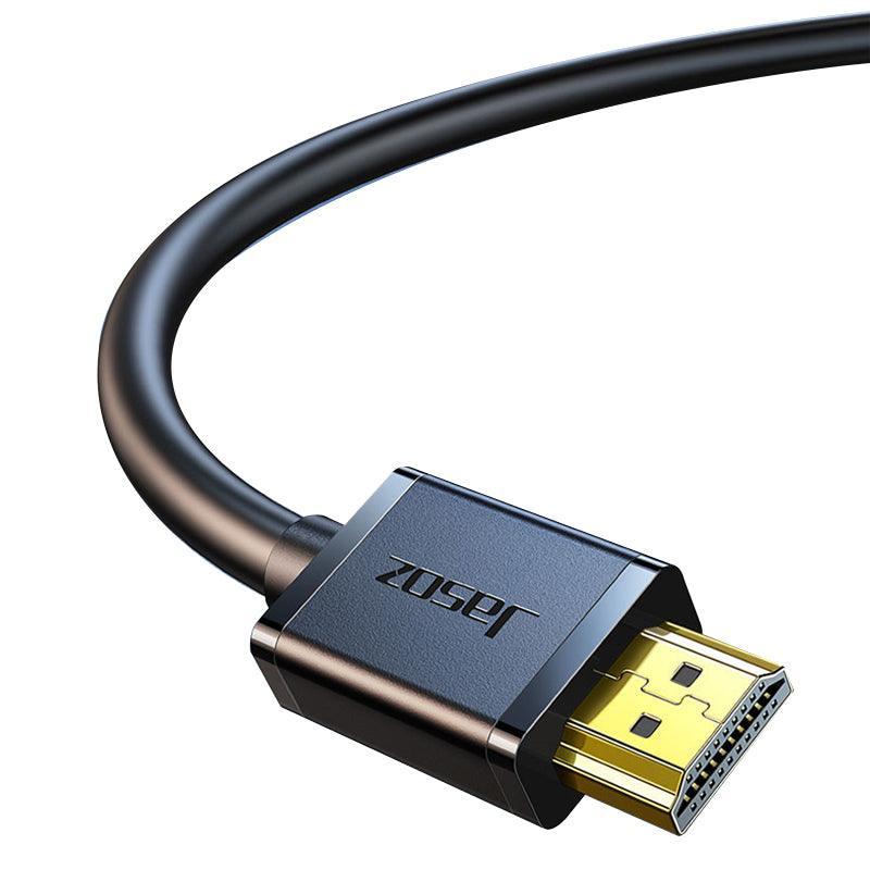 Premium 4K HDMI cable with gold plated connectors and durable shielded black cord — view 2