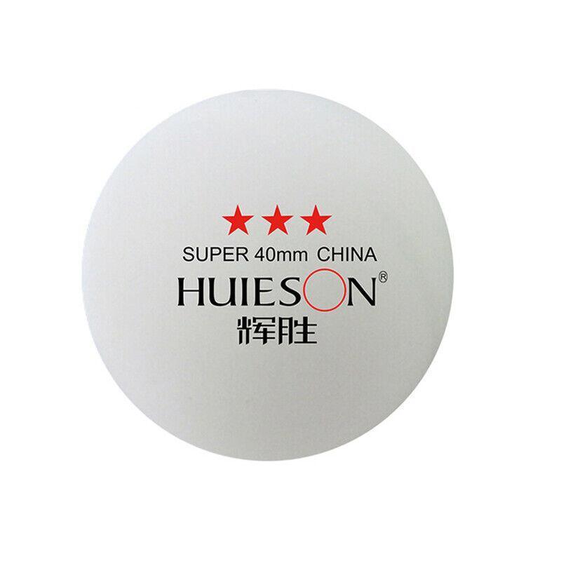 30-piece set of white 3-star 40mm table tennis balls for professional ping pong practice and training — view 4