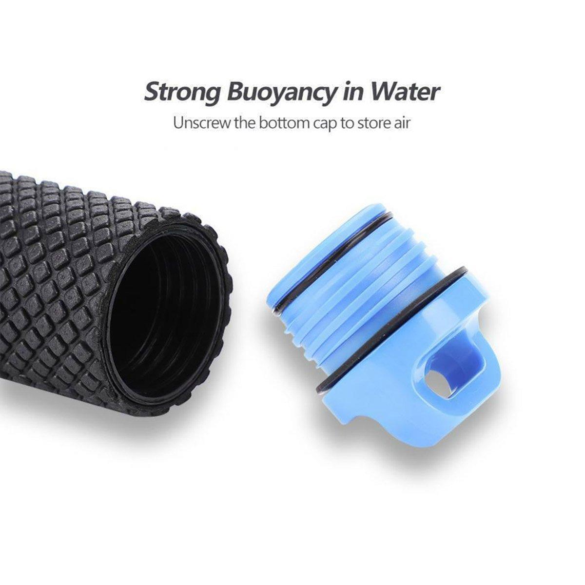Vibrant floating buoyancy stick for action cameras with textured rubber grip and secure wrist strap. — view 5