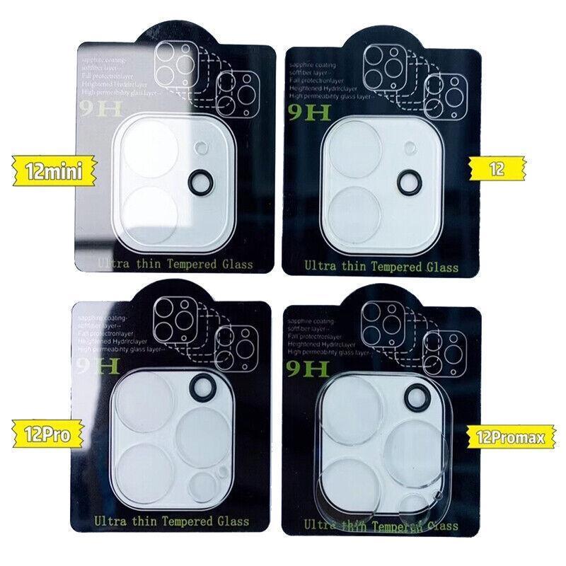 Transparent tempered glass smartphone camera lens protector showing clear anti-scratch defense design — view 3