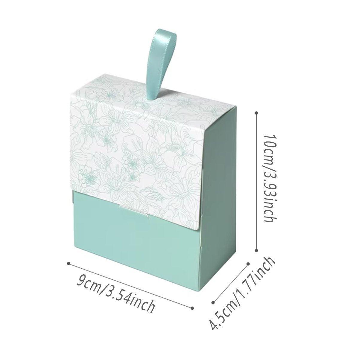20pcs colourful mini gift boxes with ribbon pulls for party favours and small jewellery packaging — view 3