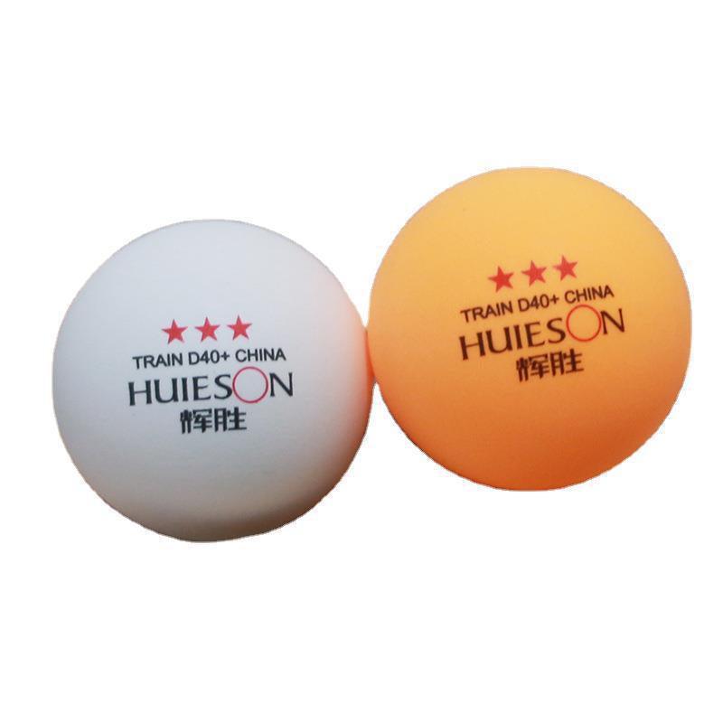 30-piece set of white 3-star 40mm table tennis balls for professional ping pong practice and training — view 2
