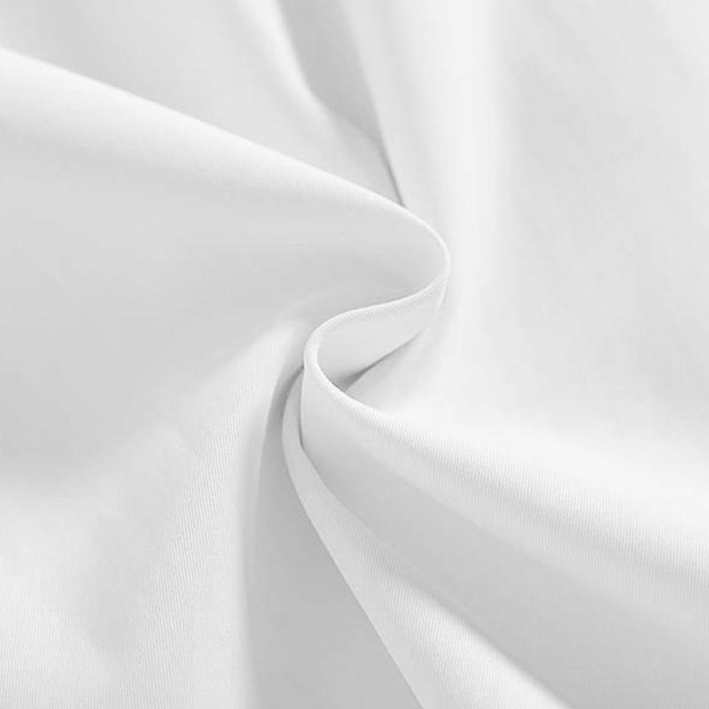 White girls Peter Pan collar long sleeve school shirt with chest pocket and adjustable button cuffs — view 5