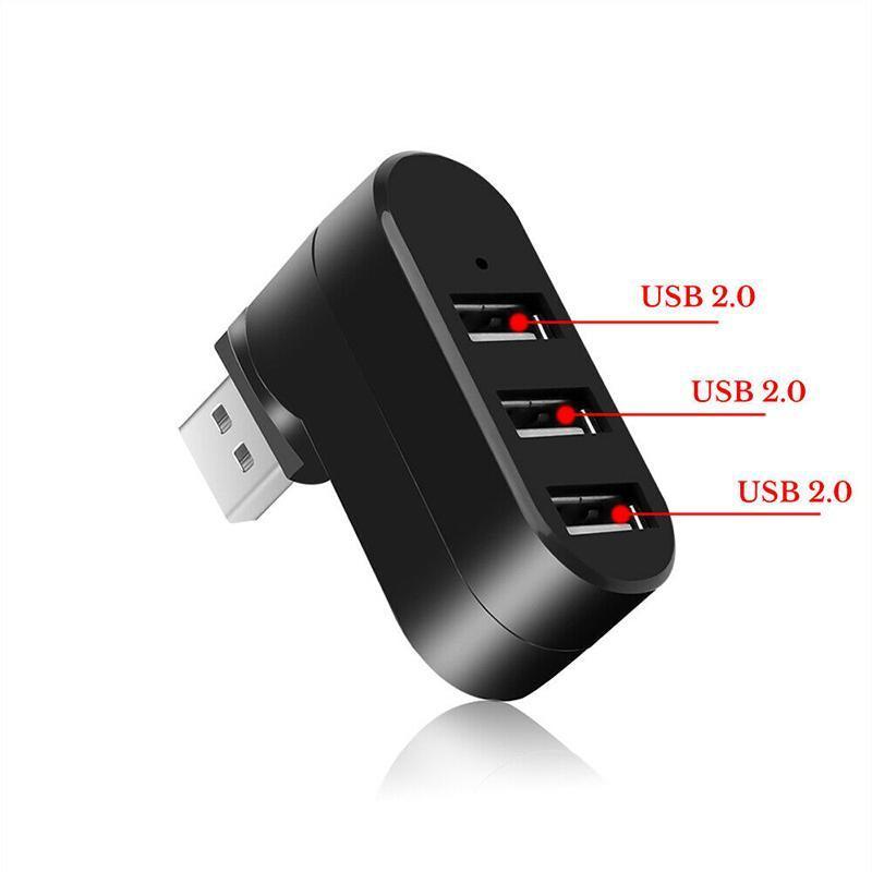 Aimall 3-port super speed USB hub distribution splitter adapter for laptop and PC — view 4