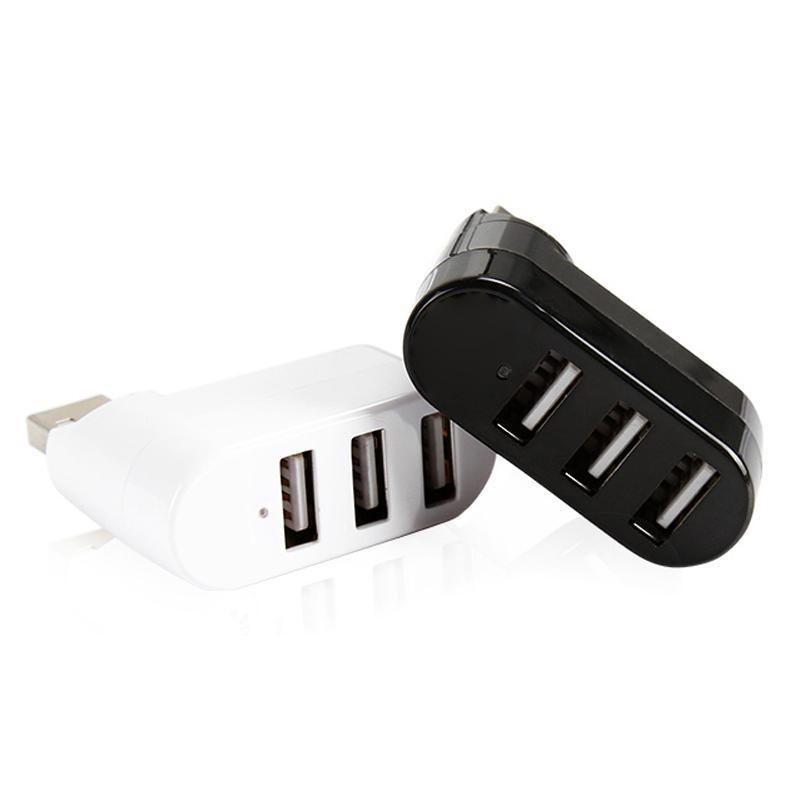 Aimall 3-port super speed USB hub distribution splitter adapter for laptop and PC — view 2