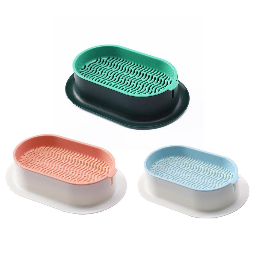 Catnip hydroponic box in pastel plastic for growing soil-free indoor cat grass — view 2
