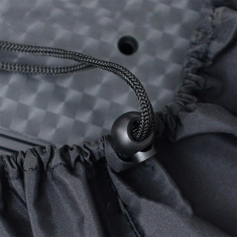 Black dust cover protecting an electronic keyboard, available in 61-key and 88-key sizes for digital pianos — view 4