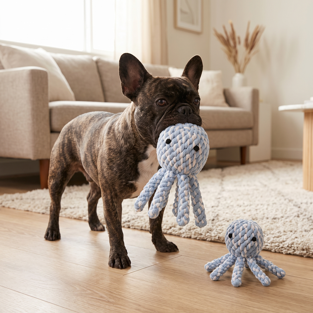 Kai the Octopus Rope Toy : New Version-2
