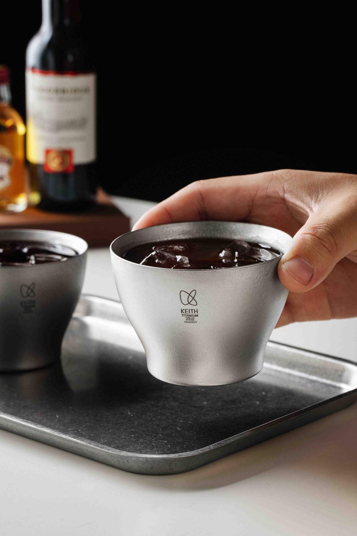 KEITH Titanium Huaiyue Double-Wall Cup, 120ml / 4.0 fl oz - Ti3909-1