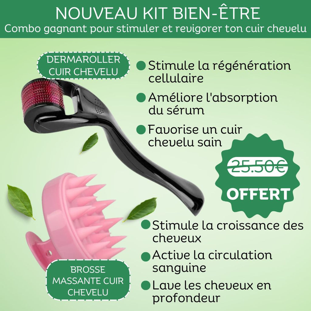 Sérum de Croissance Naturel au Romarin + Kit Bien-Être Offert-3