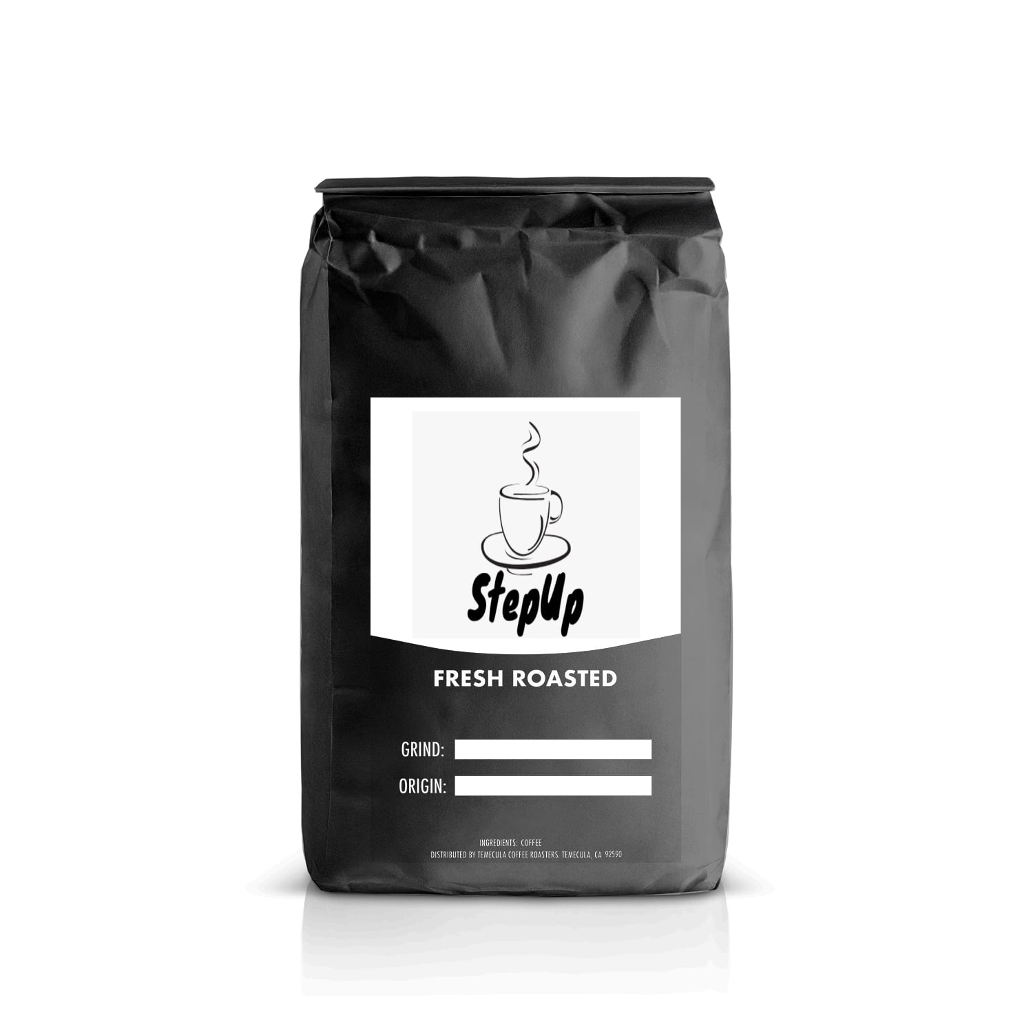 StepUp Coffee Kenya citrus coffee pods box highlighting single-origin medium roast and bright fruity notes — view 3