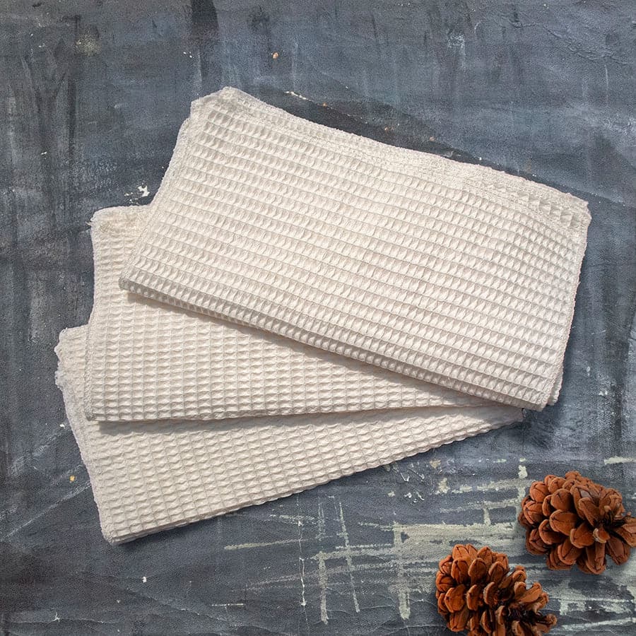 Square bamboo kitchen cloth with textured surface for sustainable eco-friendly dishwashing and household cleaning — view 3