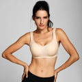 High impact running bra for large busts with lightly padded cups and breathable mesh panels