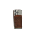 Leather Wallet compatible with MagSafe - Embossed Snake Print-3