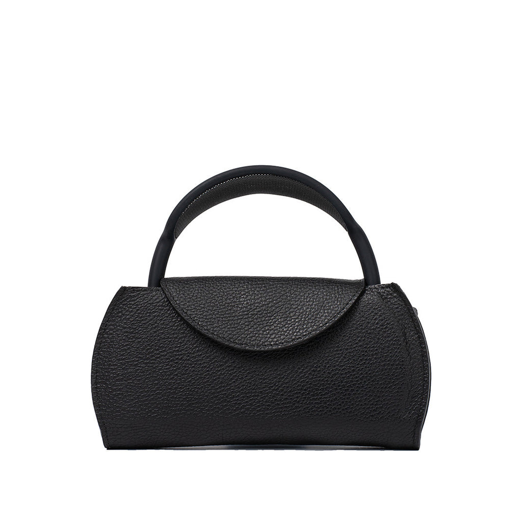 Textured Italian leather shoulder case for AirPods Max with adjustable strap and premium plush interior — view 5