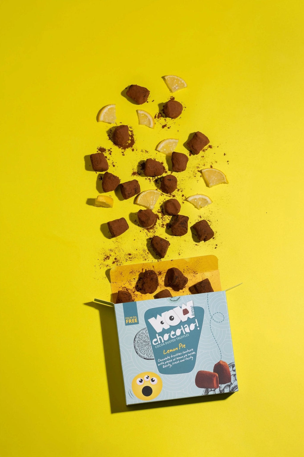 Lemon Pie Chocolate Truffles XL Box 250g | Crunchy Lemon Chocolate-4