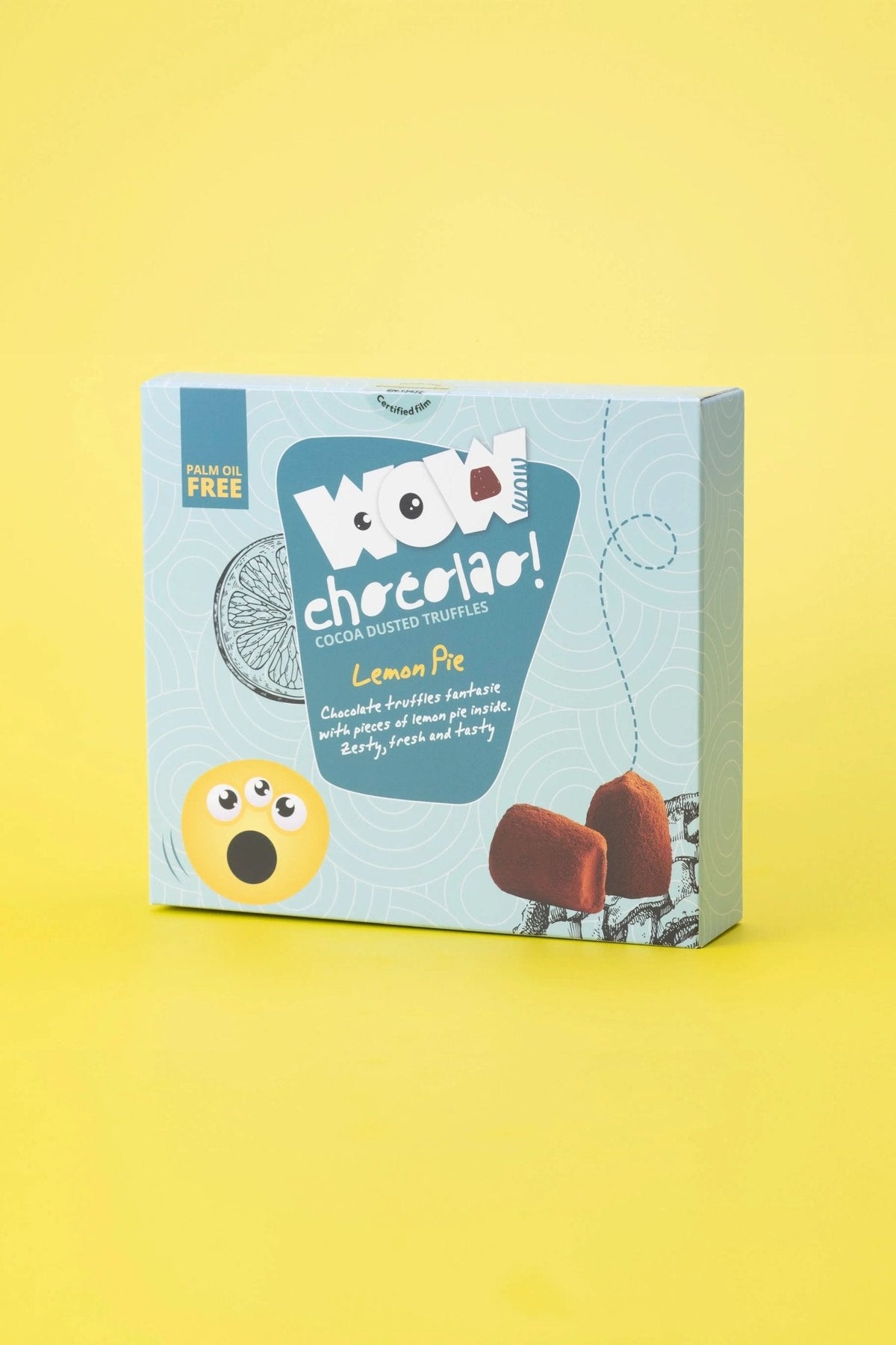 Lemon Pie Chocolate Truffles XL Box 250g | Crunchy Lemon Chocolate-2