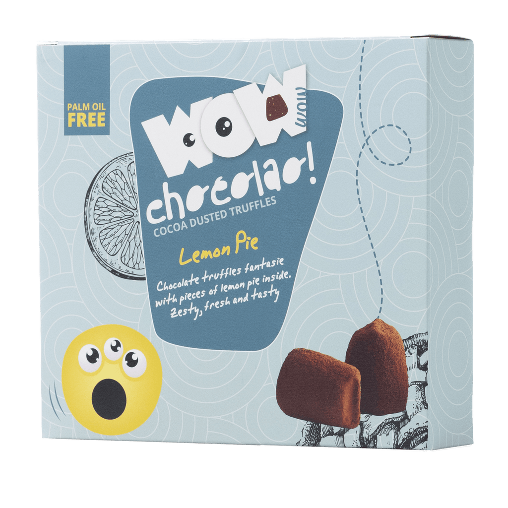 Lemon Pie Chocolate Truffles XL Box 250g | Crunchy Lemon Chocolate-0