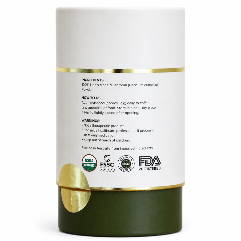 Lion’s Mane Mushroom Powder Australia | YG Mushrooms-2