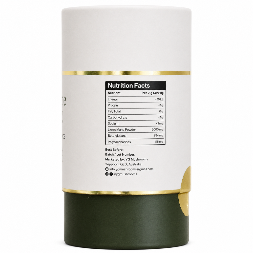 Lion’s Mane Mushroom Powder Australia | YG Mushrooms-3