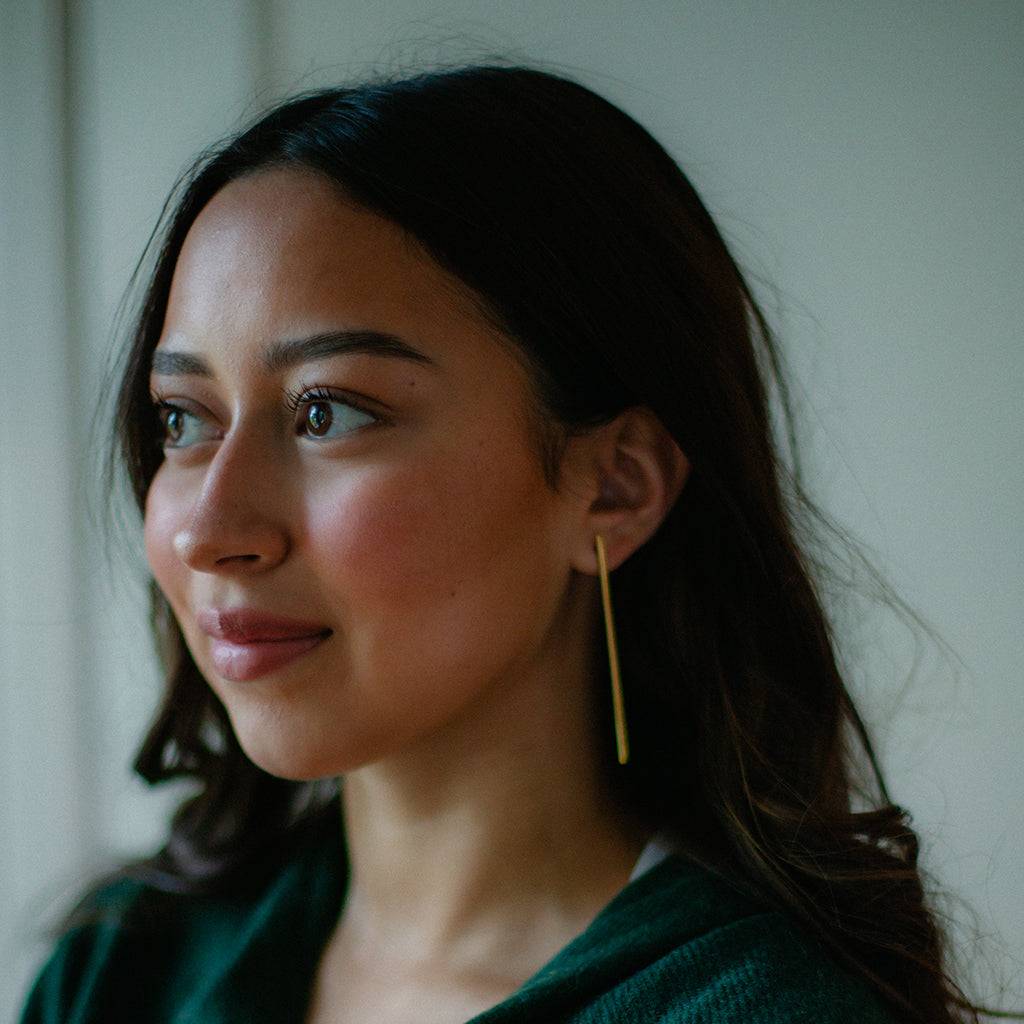 Minimal Bar Earrings-4