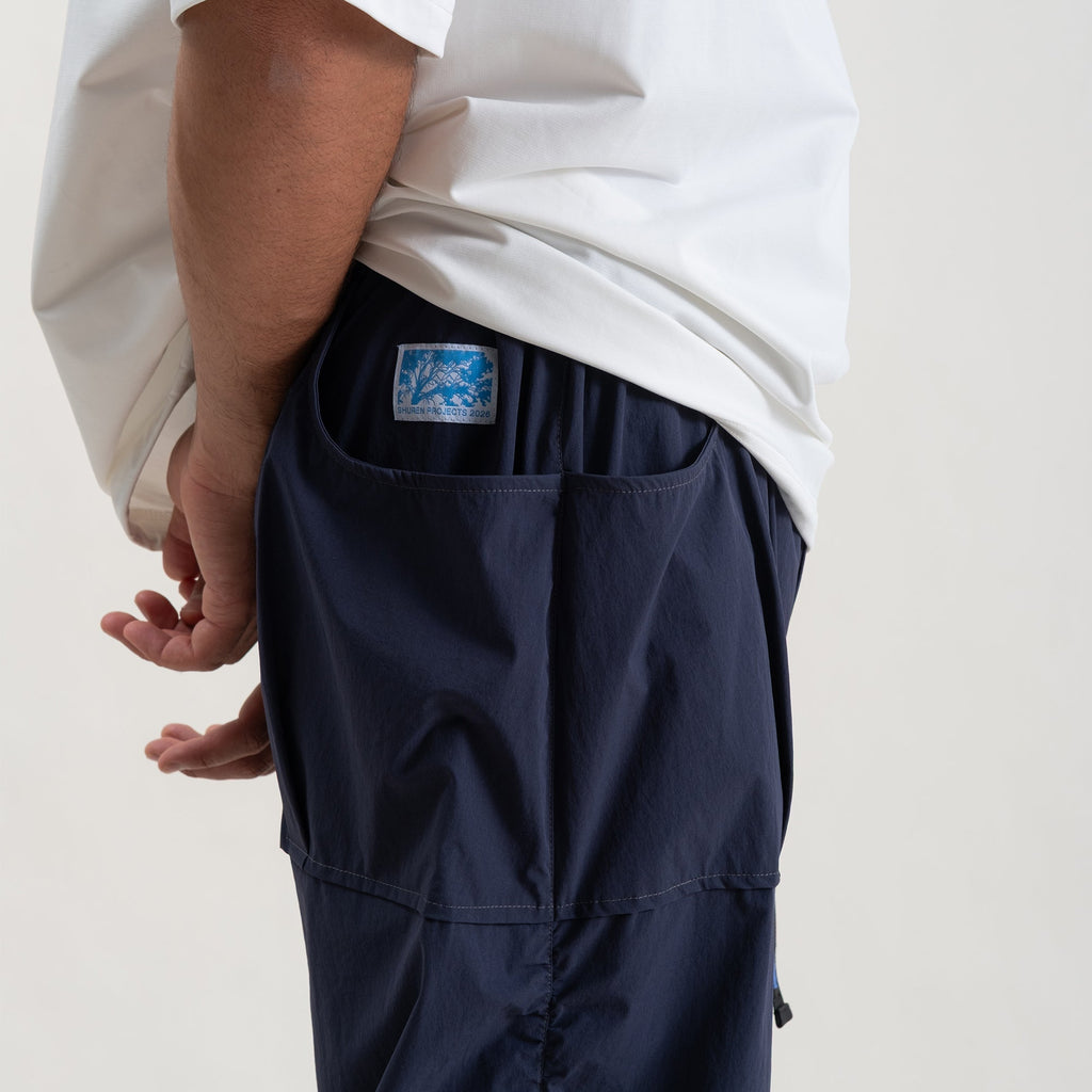 ZZ Side Pants / Navy-2