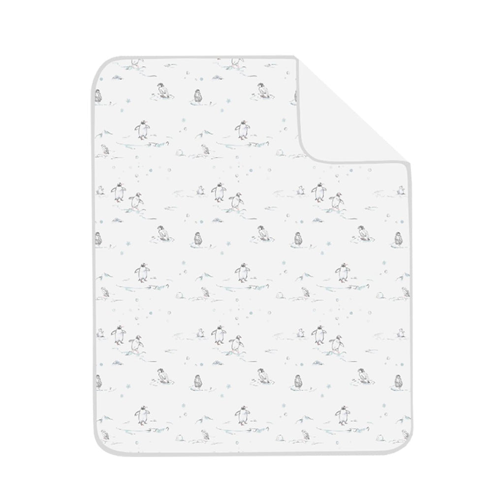 Waterproof baby changing mat in crisp white, lightweight portable pad for newborn diaper changes — view 4