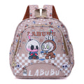 Magic Shop Labubu kids backpack in water-repellent Oxford cloth with mini keychain wallet